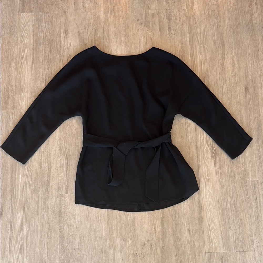 Black Club Monaco Dress Blouse Shirt